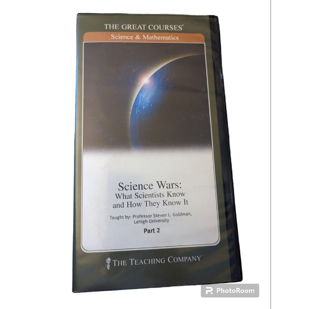 The Great Courses Science Wars:  What Scientists Know and How DVD & Guidebook